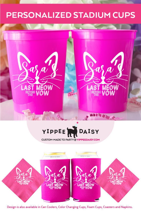 Personalized Styrofoam Cups - Crazy About Cups