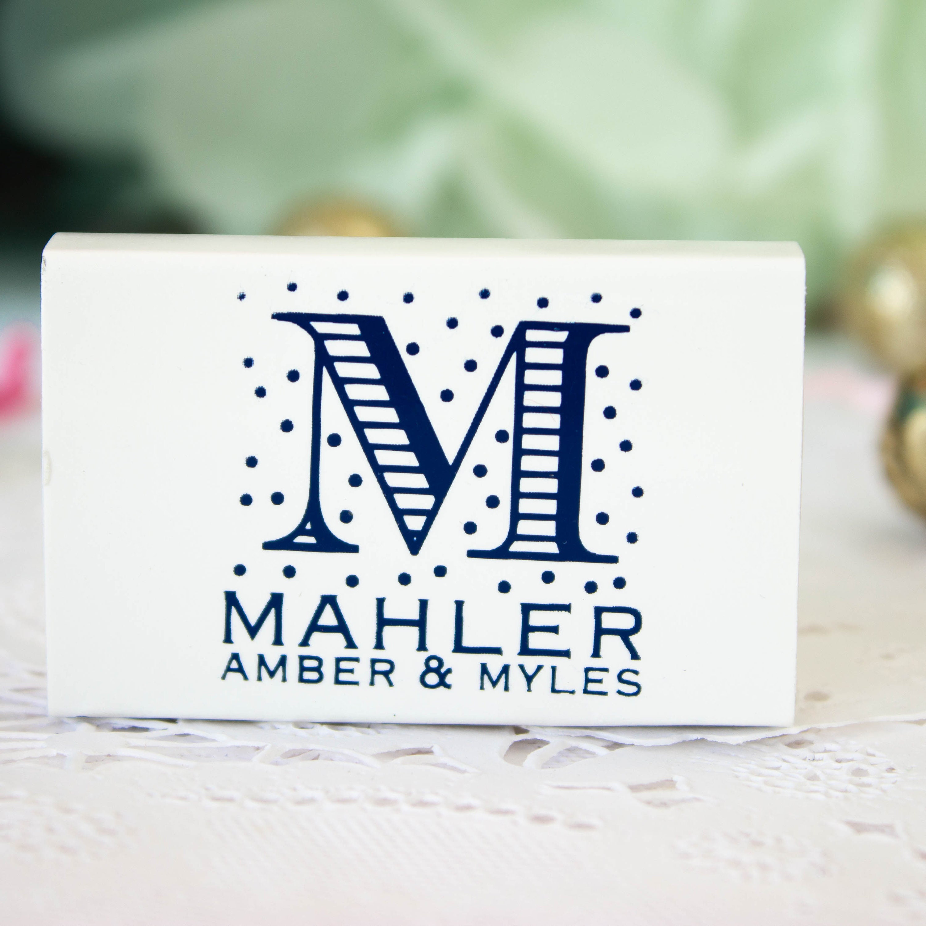 Custom Matches Printed Matches Monogrammed Matches Wooden Etsy