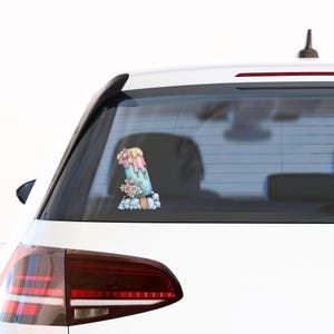 Bubble Ice Pop UV DTF Decal Daisy Frozen Treat Sticker Cup Decal Glass Decal Tumbler Sticker Sweet Treat Gift Bild 5