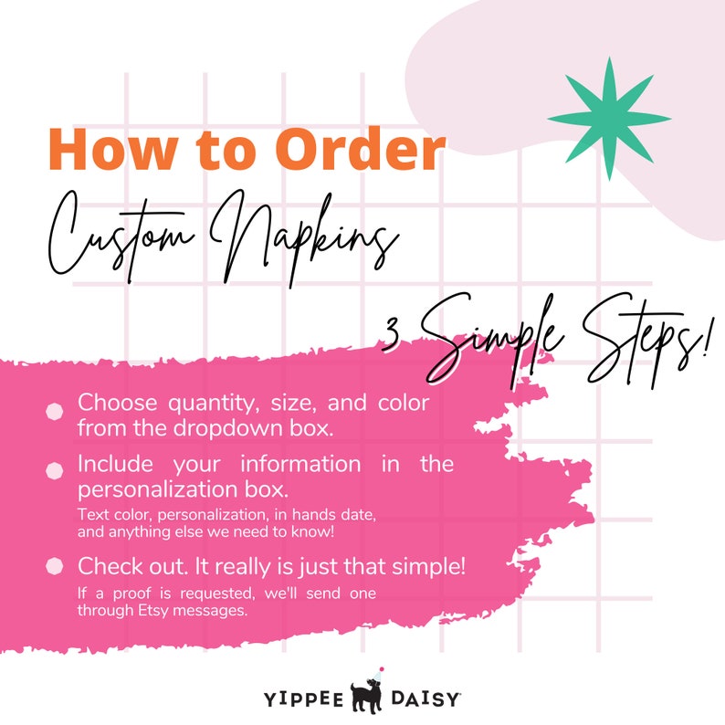 Personalized Napkins Engagement Party Napkins Custom Wedding Etsy