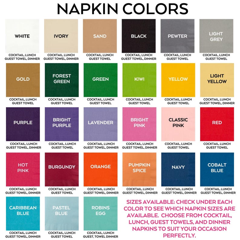 a color chart of the colors of the rainbow