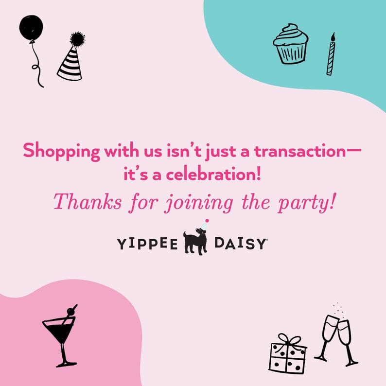a pink and blue birthday card with a pink background