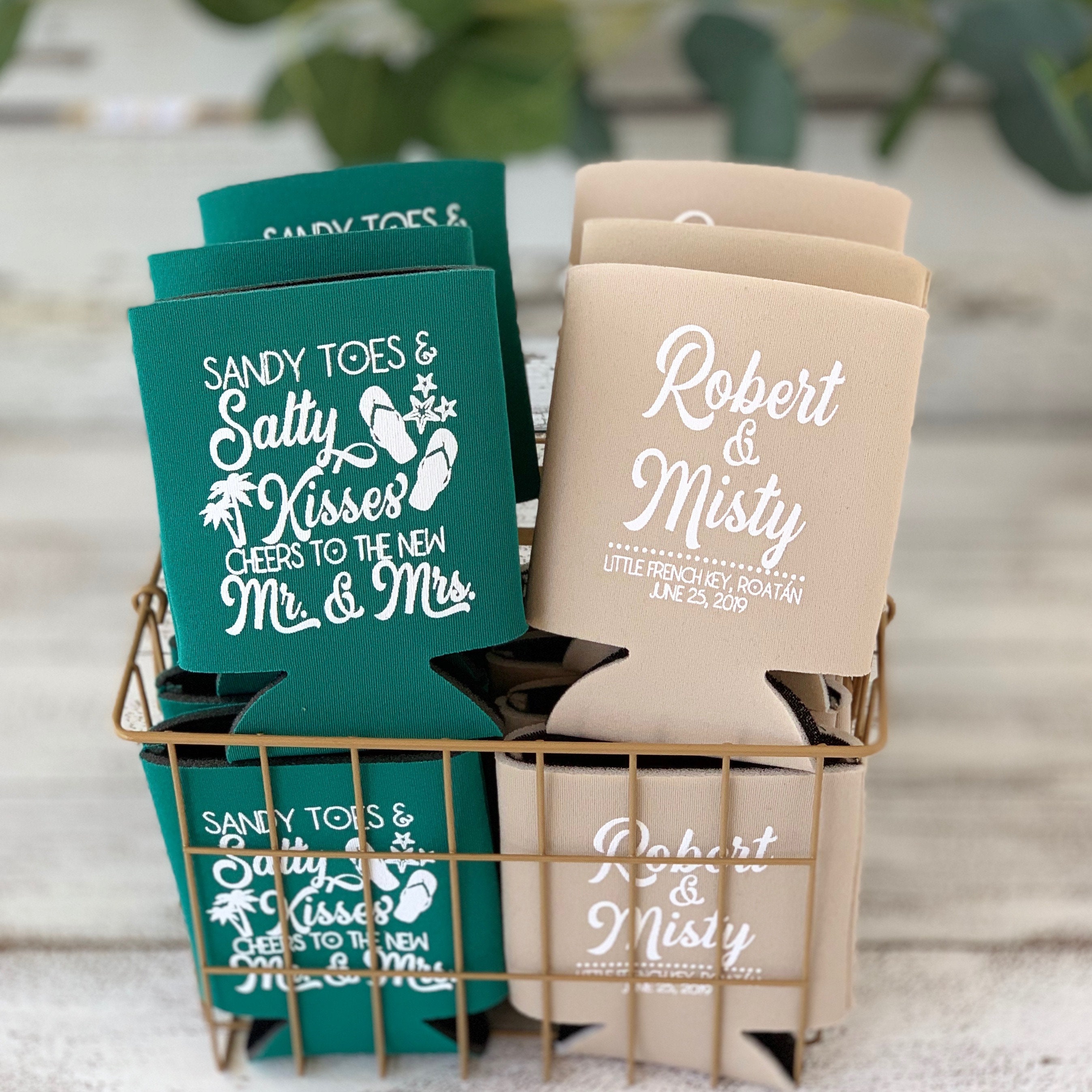 Sandy Toes & Salty Kisses Cheers to the New Mr and Mrs - Etsy