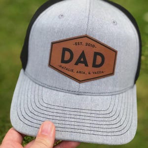 Personalized Dad Hat - Custom Hat with Kids Names - Father's Day Gift - Personalized Trucker Hat - Gift from Kids - New Dad Gift - 2025 Gift image 3