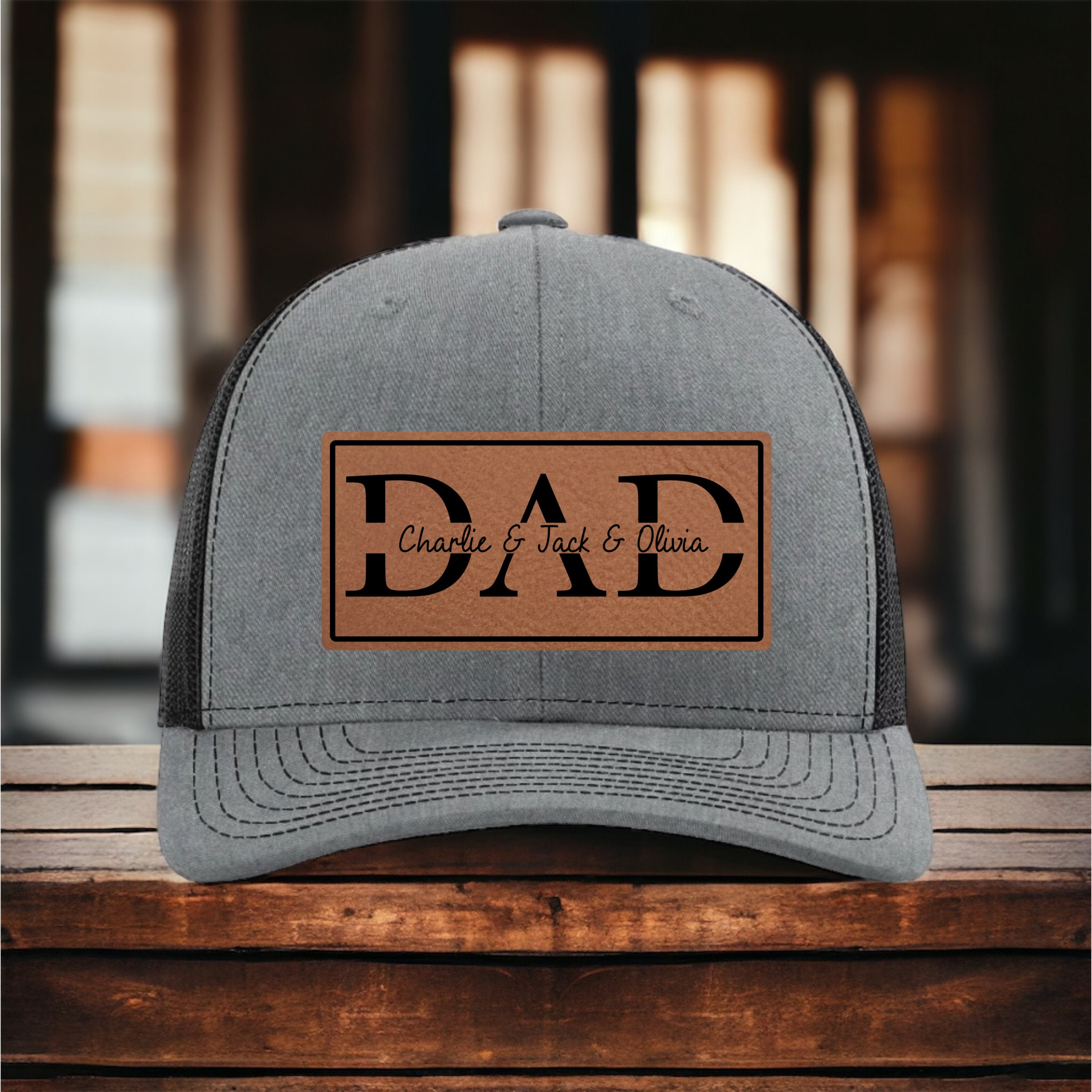 World's Best Dad Ever Trucker Hat - Adjustable Baseball Cap Father's Day Gift