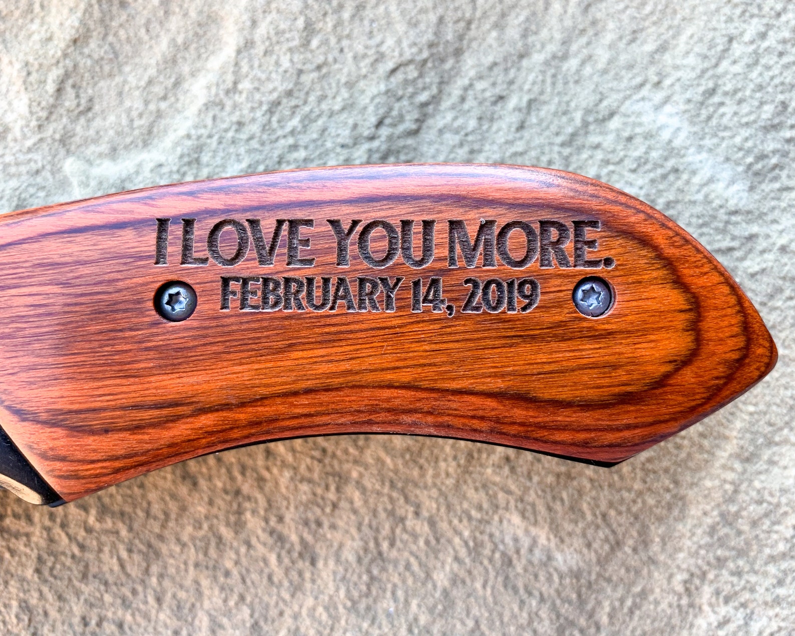 Personalized Pocket Knife Father's Day Gift Custom Gift Etsy