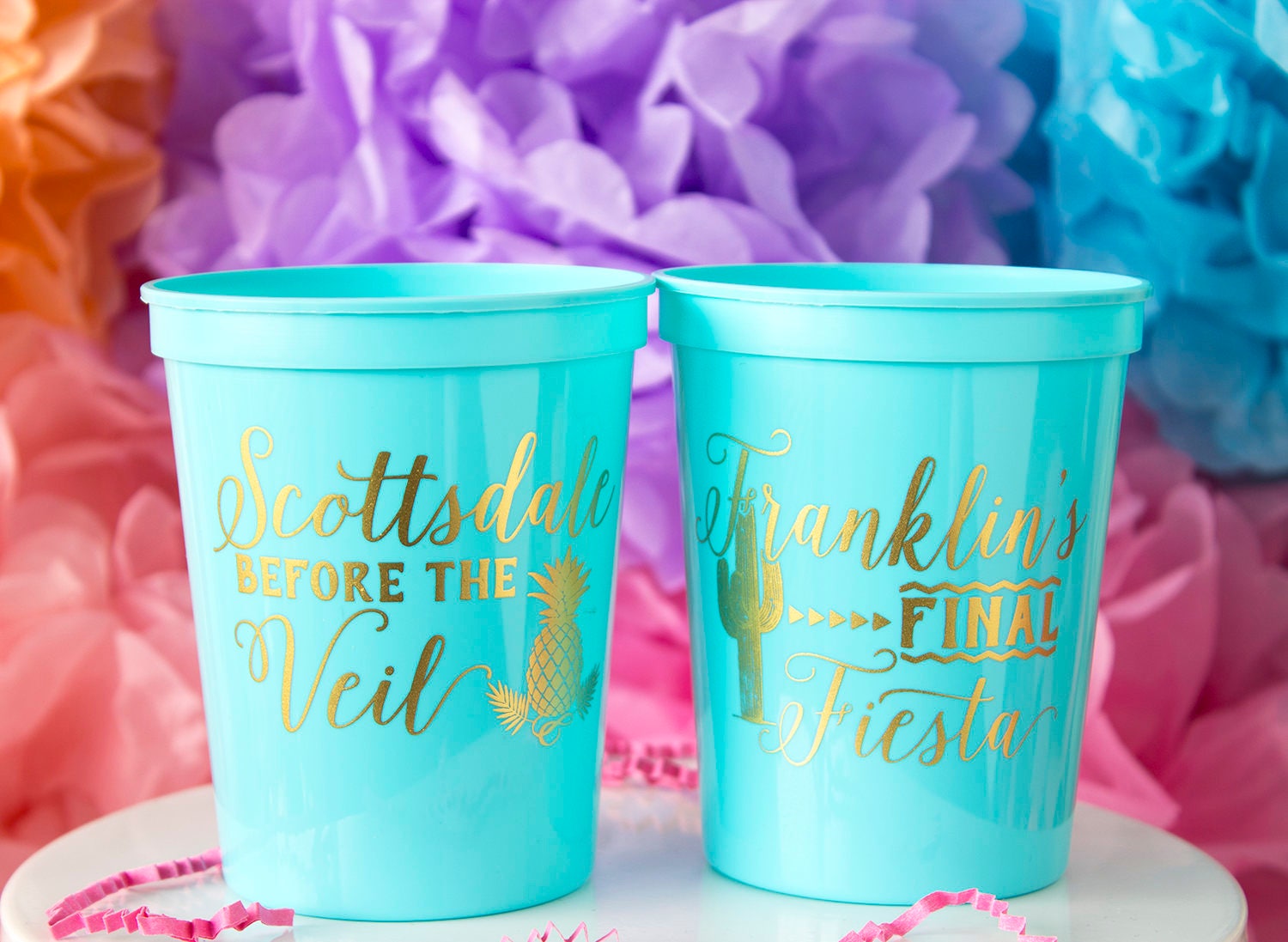 10 Gold Small Paper Cups, Hen Party Cups, Party Paper Small Cups, Wedding  Party Cups, Bachelorette Party Cups, Drink Cups