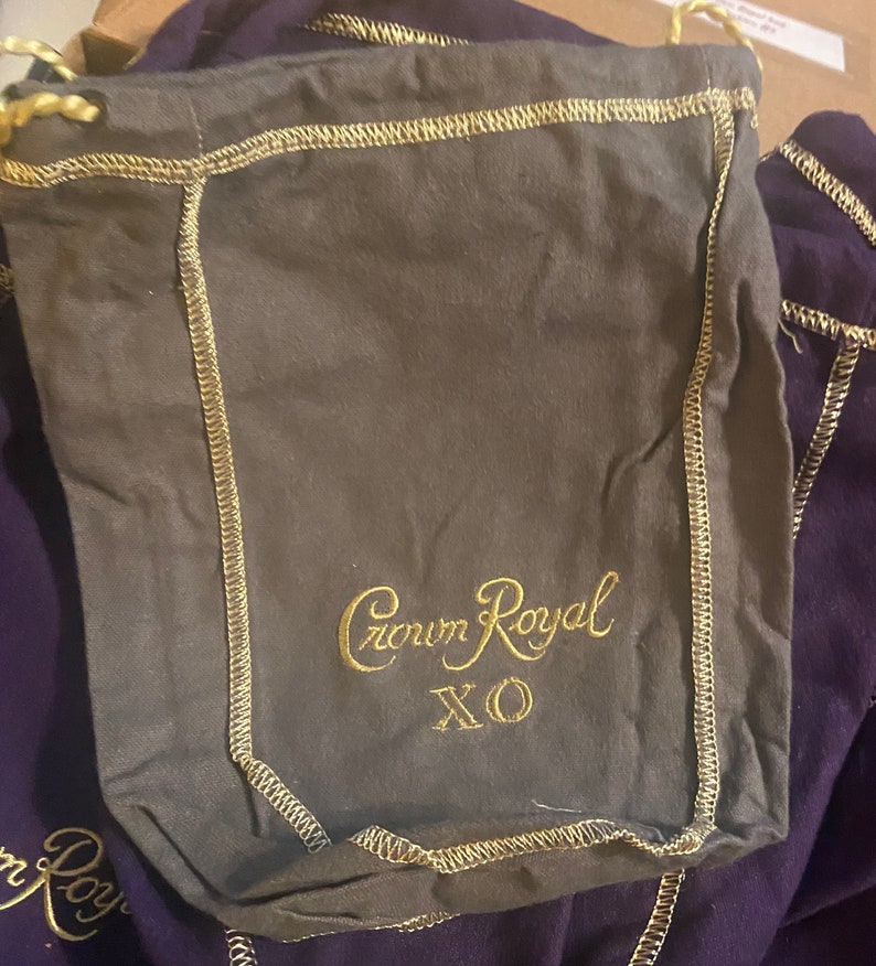 Crown Royal Bag Collection 4 Rare Hard to Find Bags All in Etsy