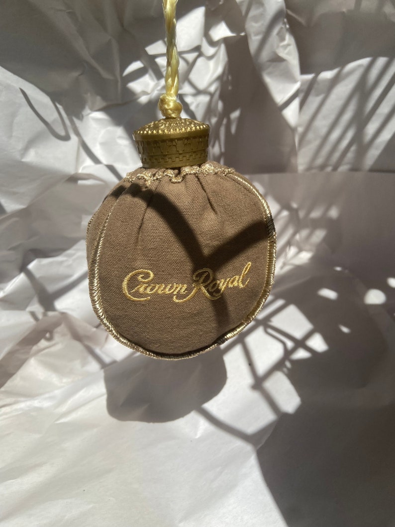 CROWN Royal Christmas Ornament With a Crown Reserve, Velvet Bag and Box