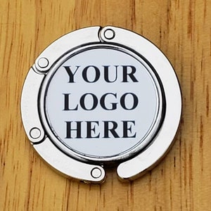 Custom Purse Hook Advertising Promotional Items Gifts, Company Logo, Business Names, Personalized, Handmade, Customized, Stocking Hanger