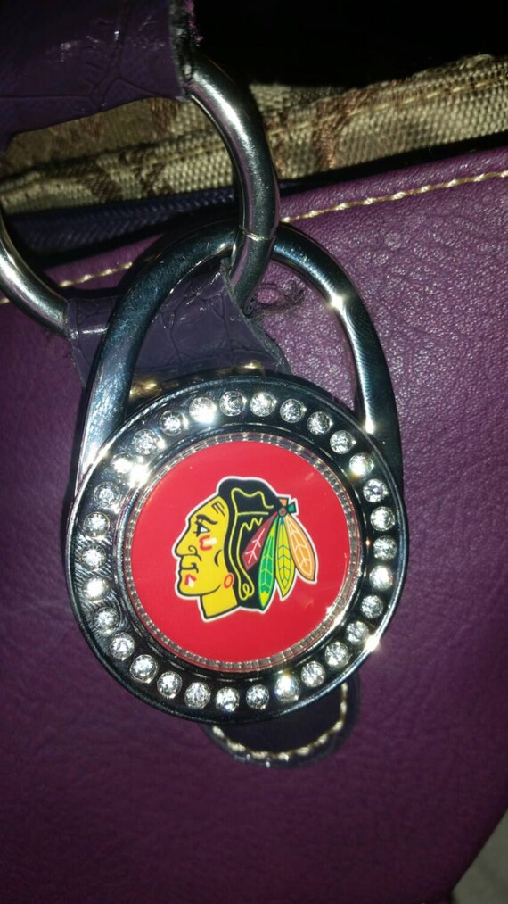 Hangs Outside Bag 4 Styles Chicago Blackhawks Purse Hook Etsy