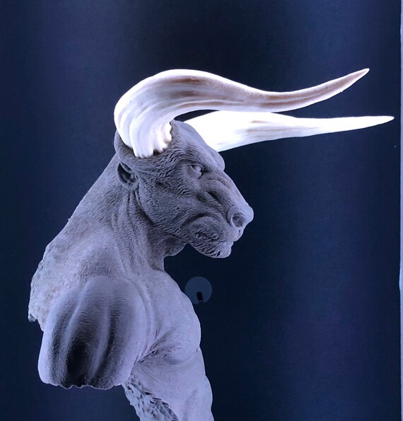 MINOTAURO 1//4 SCALA Statua Busto JAYDEE modelli SCULTURA Jonathan Dewar