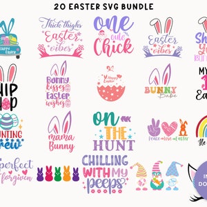 Spring Bunny SVG, schattige kinderen paasbestanden, digitale download, Pasen SVG voor tieners, konijn silhouet, sublimatie, png