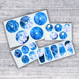 Ocean Waves Decal/Skin for Libre 2, Libre 3, Dexcom G6, Dexcom G7. Diabetes Accessory, T1D Warrior, Diabetic Gift.