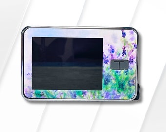 Lilacs Watercolor Tandem T:Slim Insulin Pump Decal, Diabetes Accessory, Diabetic Medical Device Sticker, Pump Skin.  F10