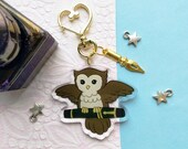 Parker DuofOWLd 2 quot Acrylic Charm Keychain