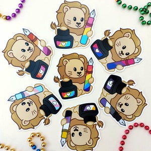 Sticker Pen Pride LGBTQ+ leeuw