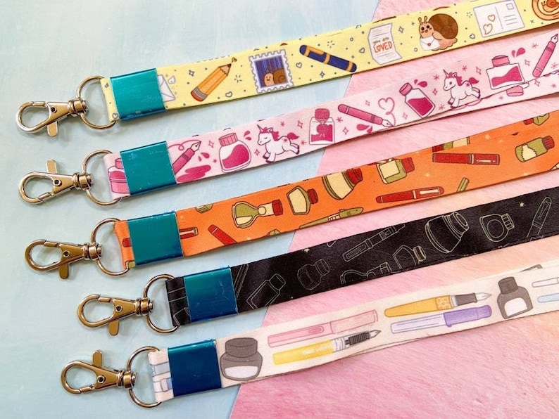 Lanyards Fountain Pens Stationery Snail Mail image 1