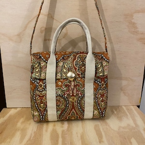 Bolso de hombro / cartera hecho a mano 13"Wx10"Hx4"