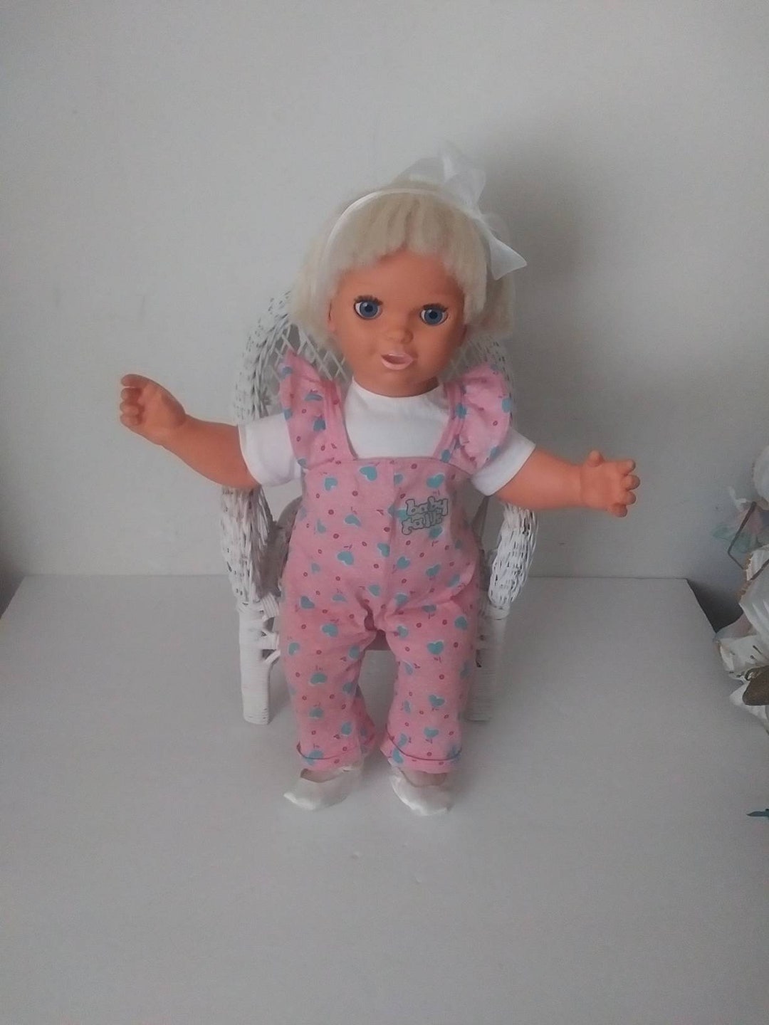 Vintage 1985 Interactive Baby Talk Doll 18 Cloth and Etsy