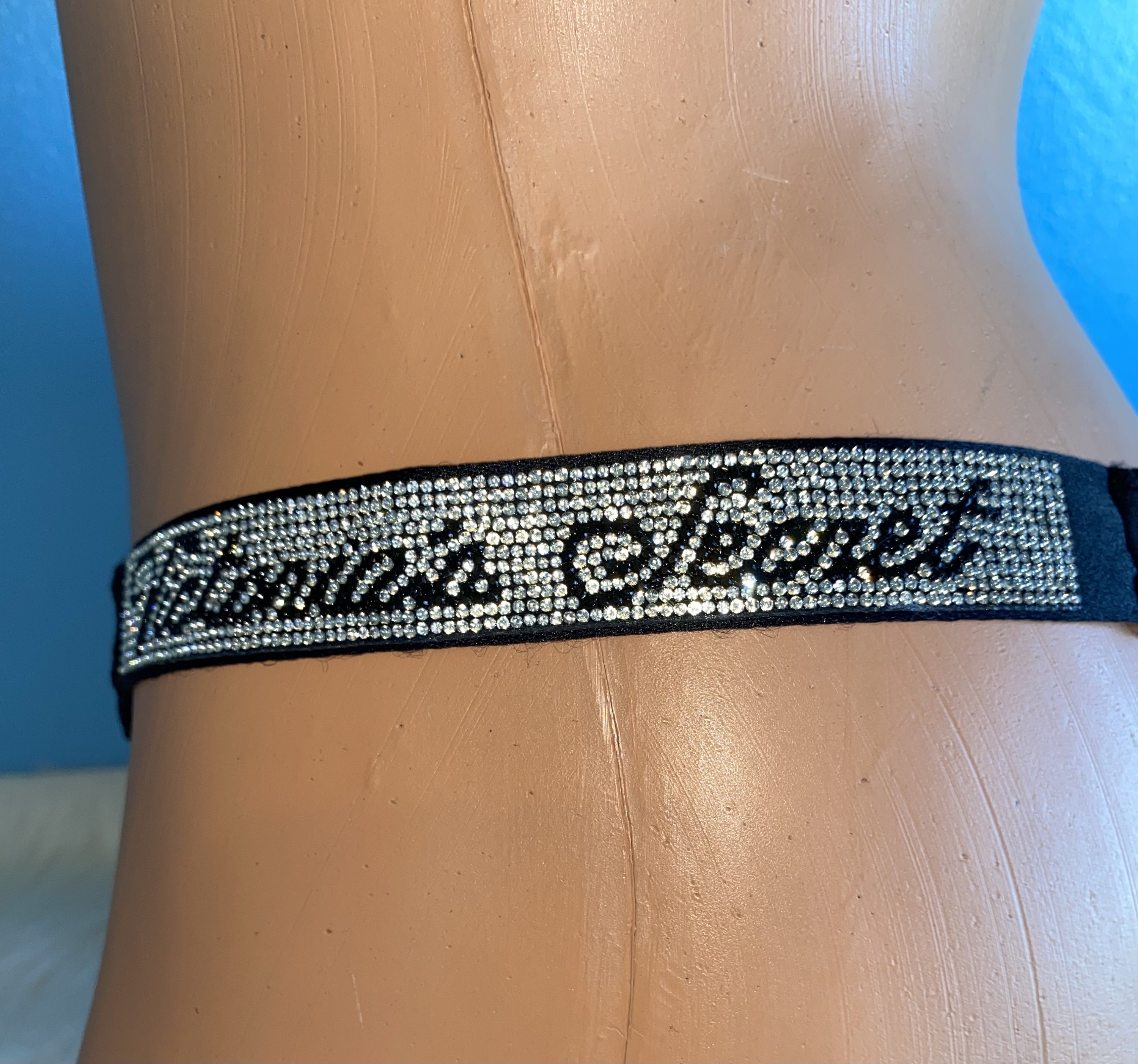 Vs Rinestone Victoria’s Secrect Gold VS Prints Thong Shiny Rhinestone Logo Sissy ...