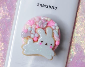 Kawaii Decoden Phone Grip for all mobile phone | Phone Holder for Iphone, Galaxy, Huawei, Oppo, LG, Ipad | Cute Gift For Girls