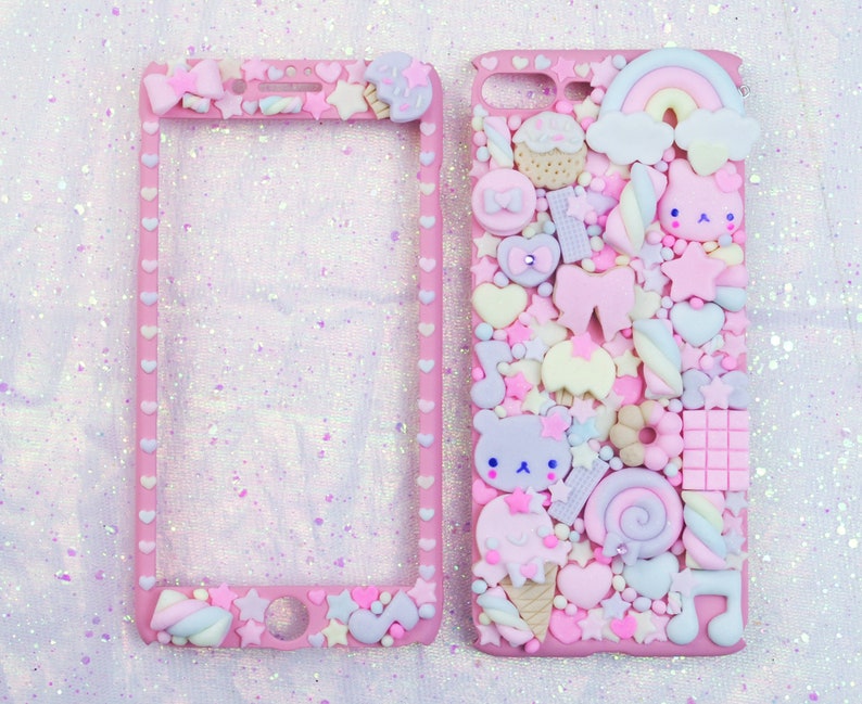 Sweet Cookies Friend Phonecase for Iphone XS Kawaii Decoden Phone Case
