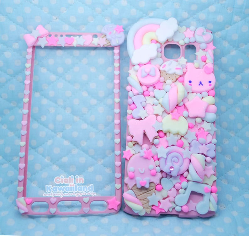 Sweet Cookies Friend Phonecase for Iphone XS Kawaii Decoden Phone Case