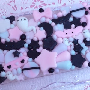 ニンテンドー DS | 3DS | 3DS xl | New 3DS | New 3DS xl | 2DS xl 用かわいいパステル ゴス ハロウィン ケース