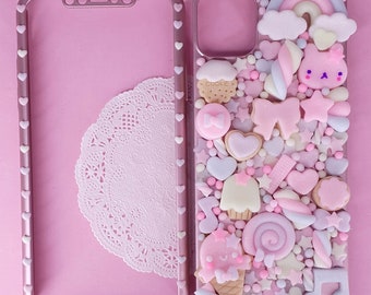 Kawaii iPhone Full Body Phone Case - Ice Cream Cookie