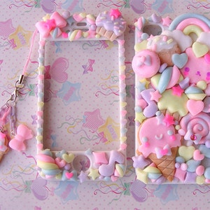 Custodia per telefono Kawaii Decoden, custodia per telefono Sweet Cookies Friend per Iphone XS