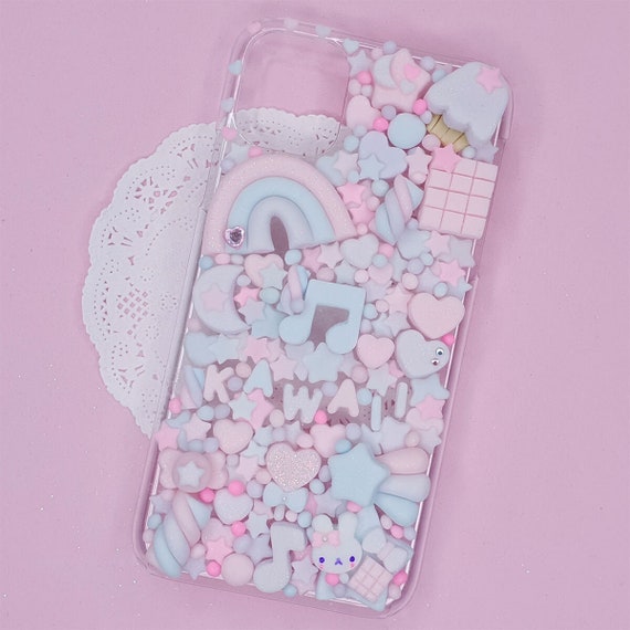 Kawaii Custom Phone Case for Galaxy S23 S22 S21 S20 S10 S9 S8- Decoden Phone Case - Fairy Kawaii - Cute Phone Case for all Galaxy S Kawaii Custom Phone Case for Galaxy S23 S22 S21 S20 S10 S9 S8- Decoden Phone Case - Fairy Kawaii - Cute Phone Case for all Galaxy S