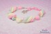 Kawaii Pastel Rainbow Marshmallow Bracelet, Fairy Kei, Sweet Harajuku , Sweet Candy Jewelry, Cute Girly Accessory