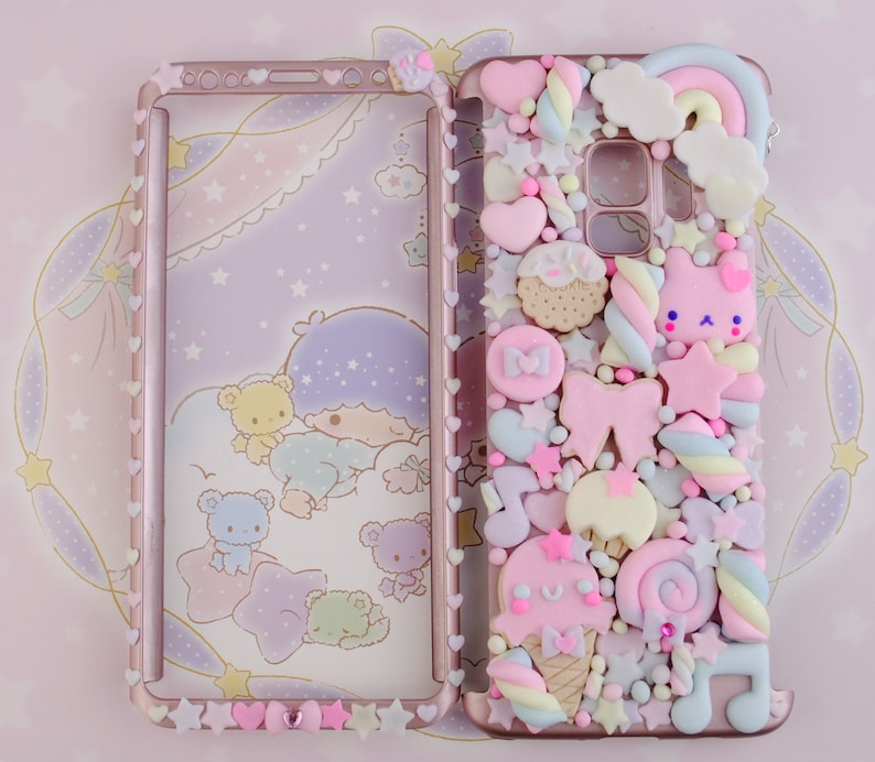 Sweet Cookies Friend Phonecase for Iphone XS Kawaii Decoden Phone Case