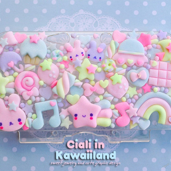 Super cute kawaii case for Nintendo DSLite / 3DS / 3DS XL / 2ds