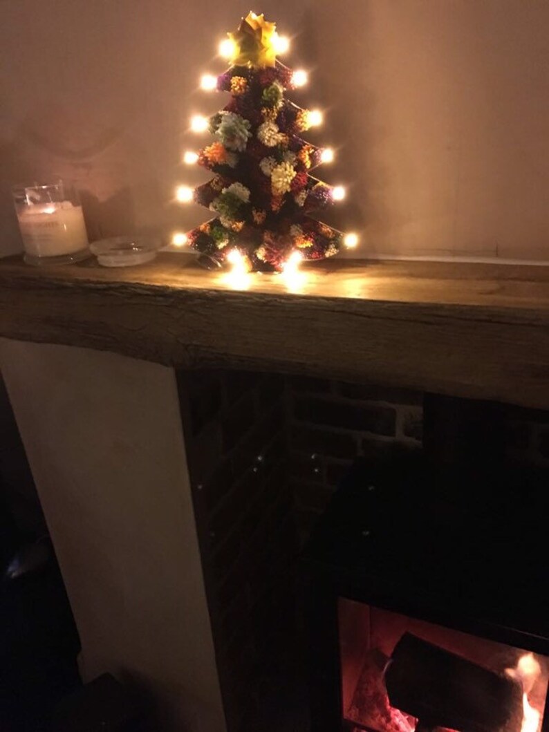 Christmas Tree Decoration Succulent Light Room Decor Festive Holiday Gift
