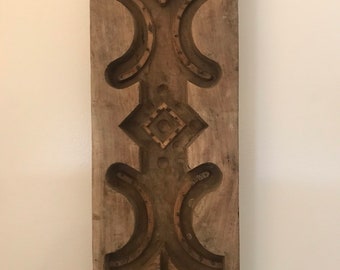 Antique Wood Concrete Mold