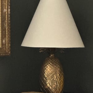 Solid Brass Pineapple Lamp Base