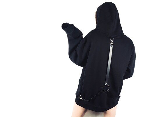 black hoodie unisex