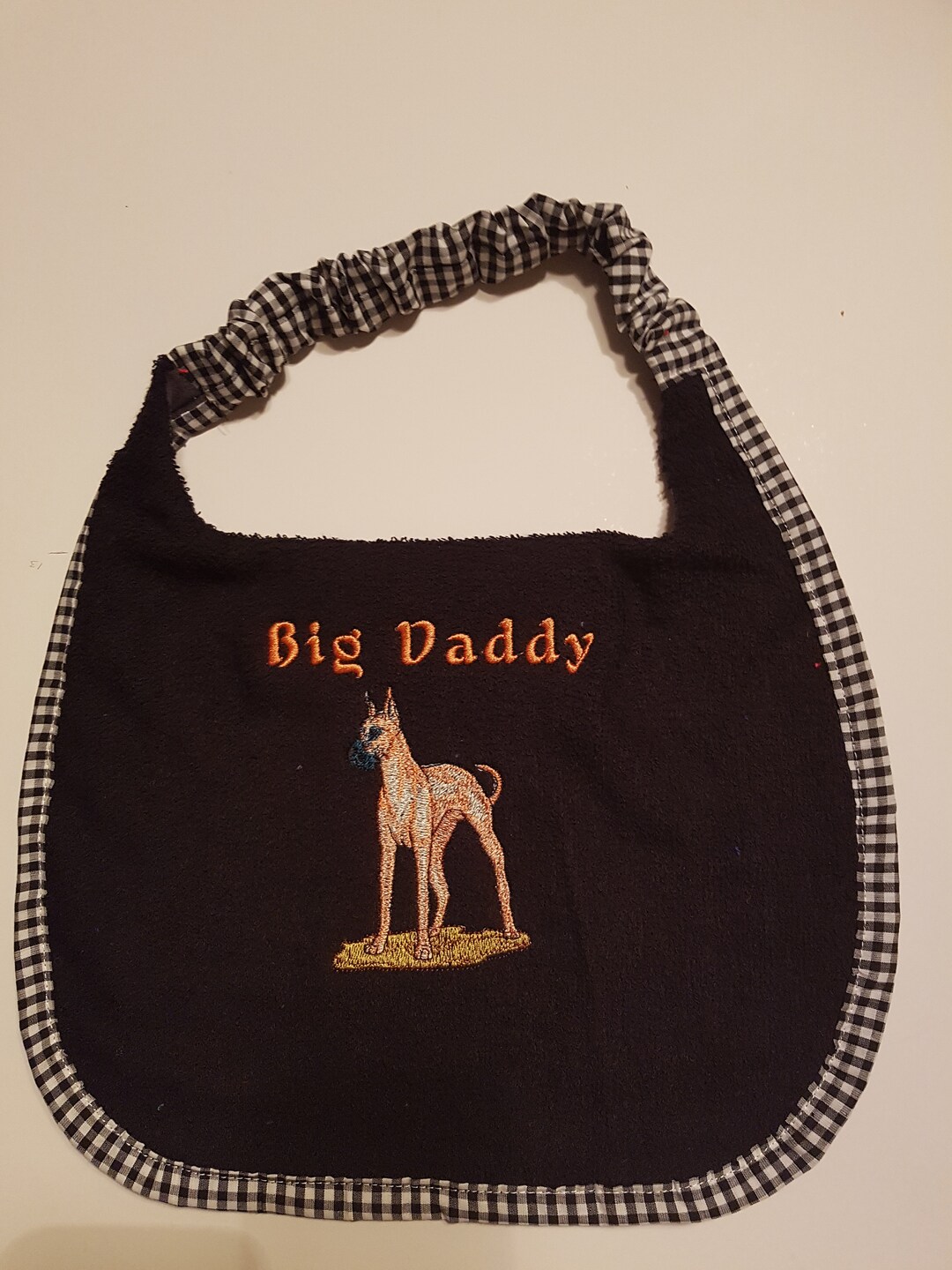 Dog Bib, Great Dane Drool Bibs, Dog Slobber Bib, Big Dog Bibs, Dog Bibs