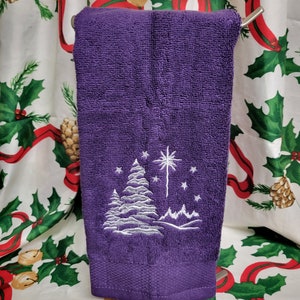 2pcs Home Sweet Home Xmas Trees Christmas Kitchen Towels Dish Towels, 18x26  Inch Daily Seasonal Winter Decoration Hand Towels