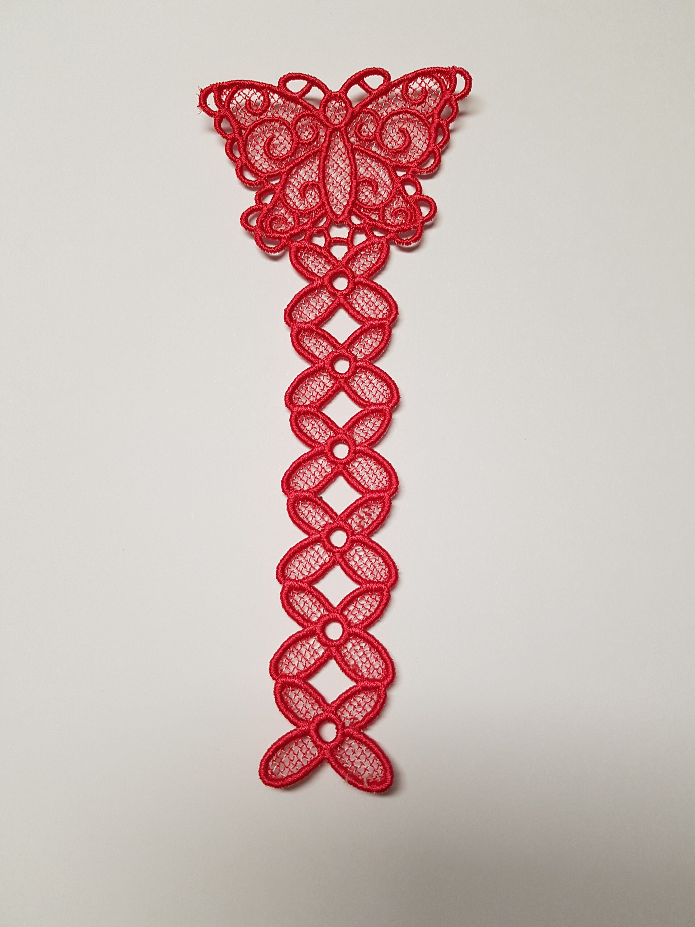 Lace Bookmark FSL Butterfly Bookmarks Free Standing Lace Etsy