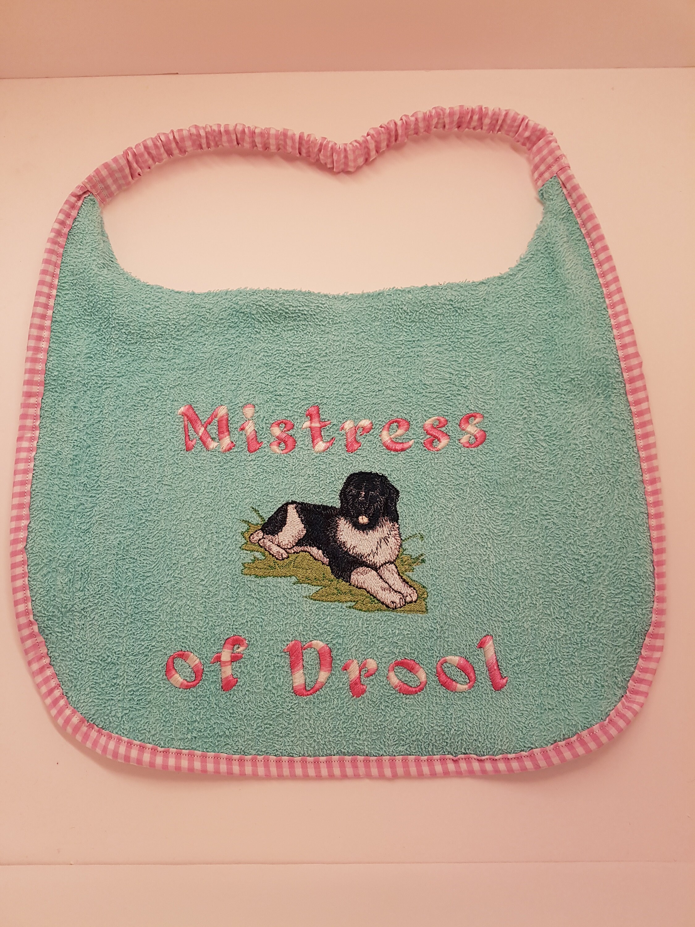 Newfoundland Drool Bib Newfie Drool Bibs Dog Slobber Bib Etsy