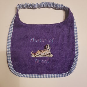 st bernard drool bibs