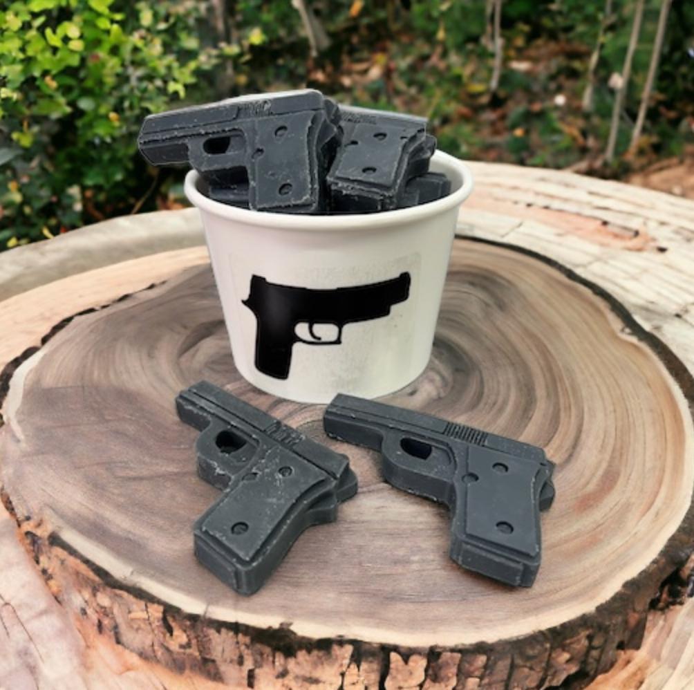 Mini DEADLY WEAPON gun wax melts | Masculine fragrance