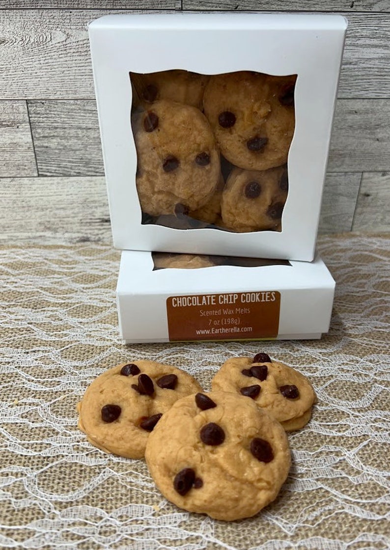Realistic CHOCOLATE CHIP COOKIES Wax Melts Wax Embeds for - Etsy