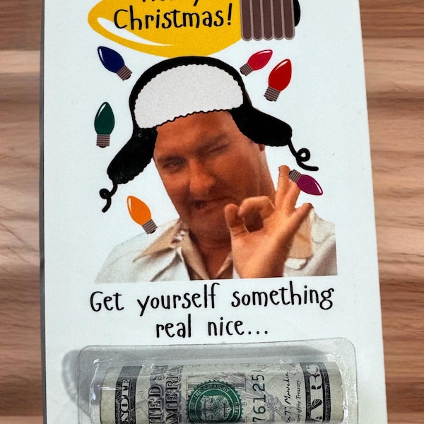 COUSIN EDDIE | Get yourself something real nice | Funny Gift Money Holder
