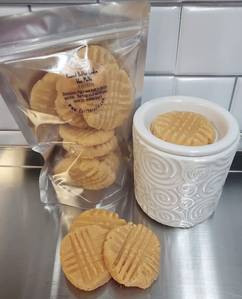 Realistic PEANUT BUTTER COOKIES Wax Melts Wax Embeds for Etsy