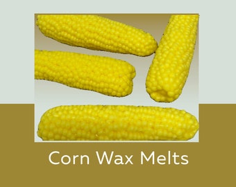 CORN Wax Melts | Corn on the cob | Candy Corn scent | 4 Melts | 4 oz | Christmas Gift | Gift for her | Stocking Stuffer