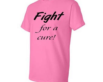 Pink Personalized Breast Cancer Shirt